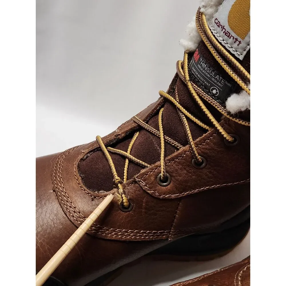 Carhartt Women’s Pellston Waterproof Insulated Winter Boots Size 8.5